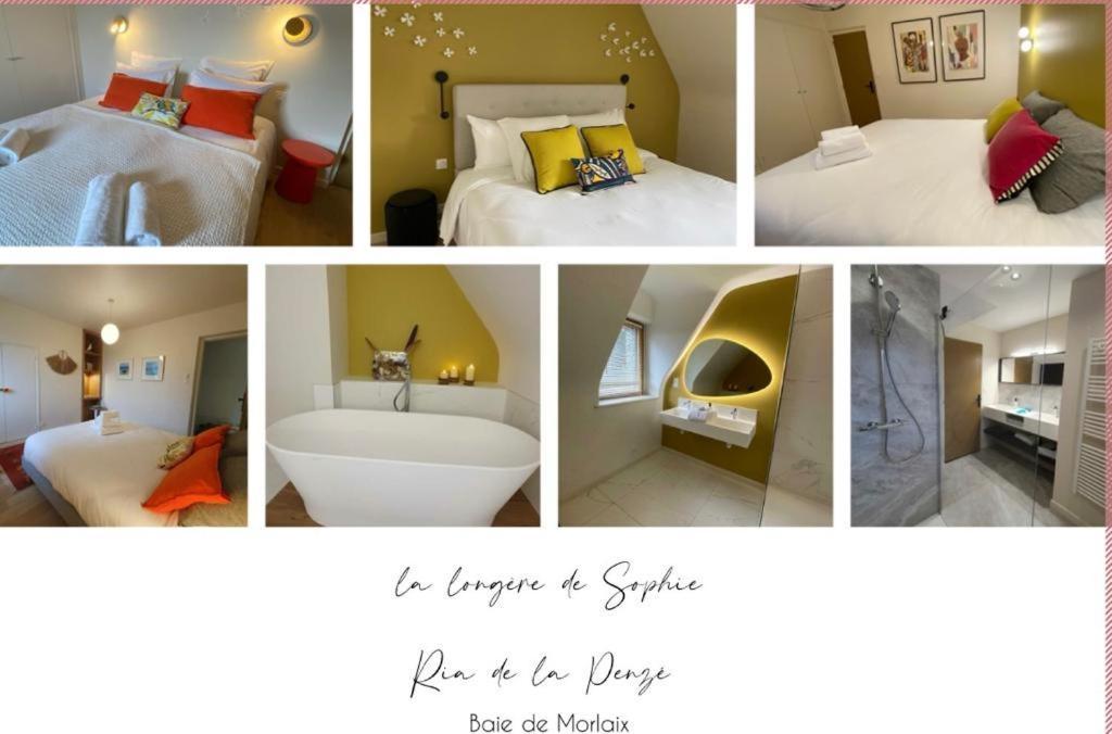 Villa La Longere De Sophie Plouénan Esterno foto